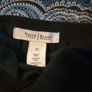 White House Black Market black slacks size 6 short